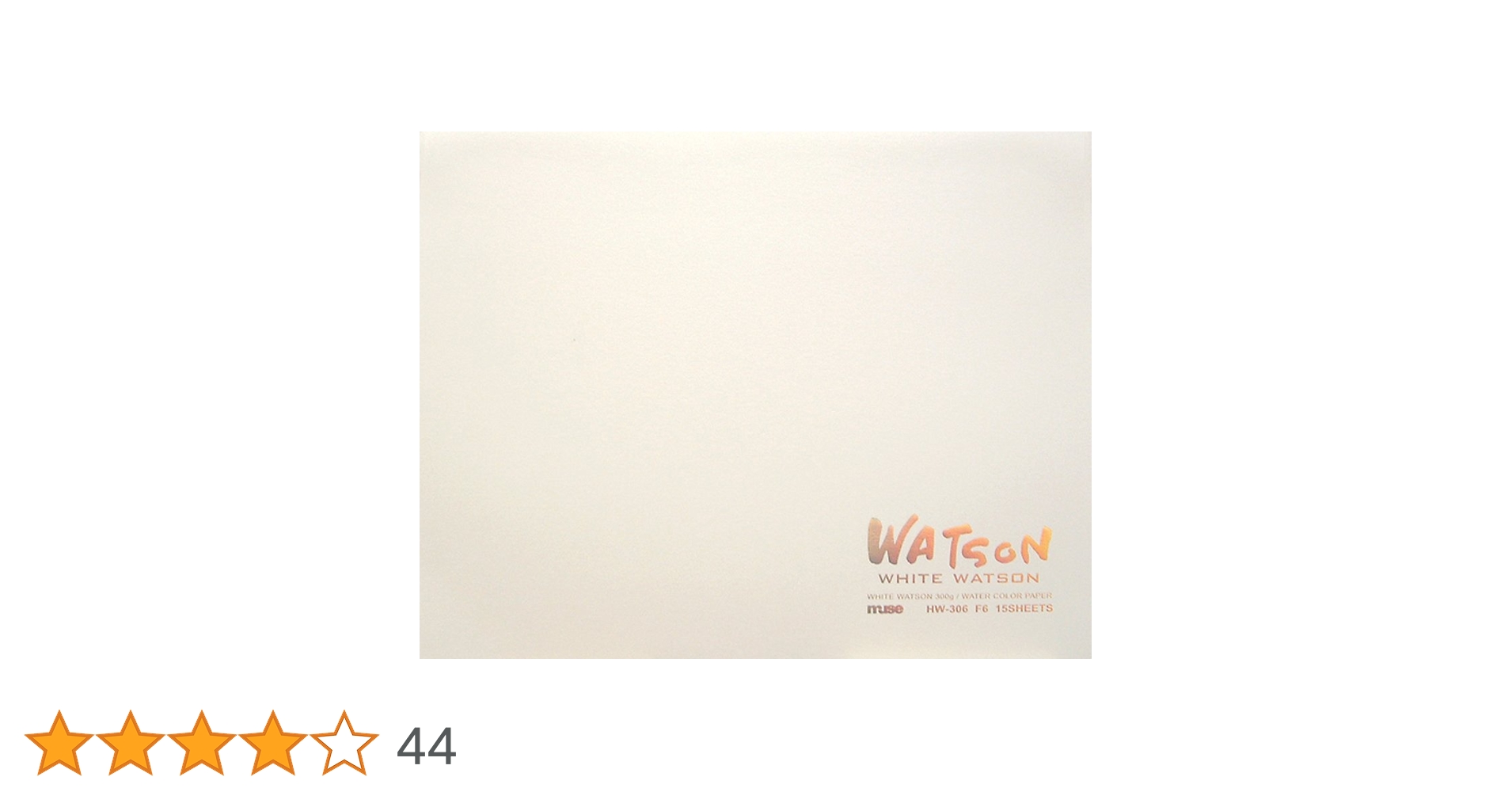 Amazon.co.jp: ミューズ(Muse) 水彩紙 ホワイトワトソンブロック